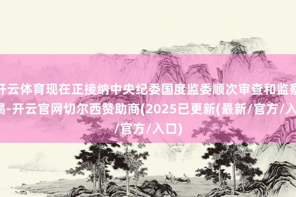 开云体育现在正接纳中央纪委国度监委顺次审查和监察拜谒-开云官网切尔西赞助商(2025已更新(最新/官方/入口)